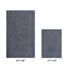 Lux Collectioni Rug 2 Piece Set (17" x 24" | 24" x 40")