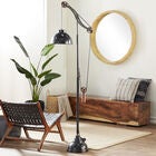Black Metal Industrial Floor Lamp, , alternate image number null