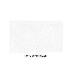 Trier Collection 25% Cotton & 75% Polyester 20" X 30" Rectangle Bath Rug