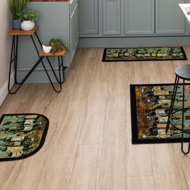 Wine Pairs Multi Kitchen Rug, , alternate image number null