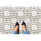 Retro 12x12 Self Adhesive Vinyl Floor Tile - Octagon - 20 Tiles/20 sq. ft., , alternate image number null