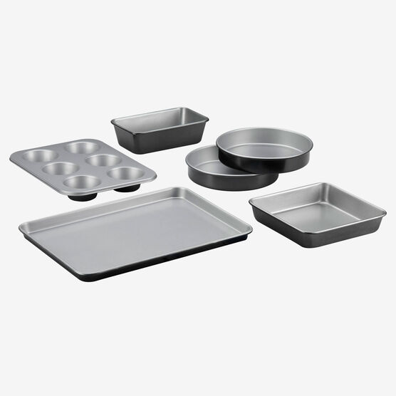 Cuisinart 6-Pc. Classic Bakeware Set, SILVER, hi-res image number null