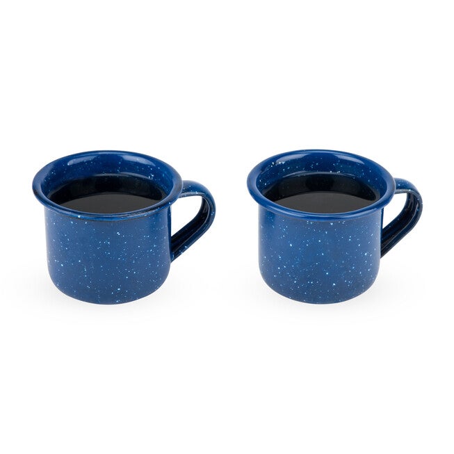Blue Enamel Shot Glass Set, , on-hover image number null