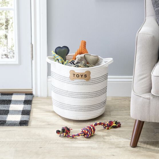 Florence Toy Pet Dog Cat Basket, , on-hover image number null