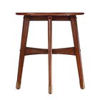 Rhoda Round Midcentury Modern End Table , , alternate image number null