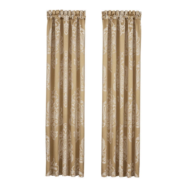 Potenza 84 Inch Window Panel Pair, GOLD, alternate image number 2