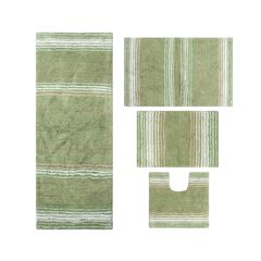 Gradiation 4-Pc. Set Bath Rug Collection
