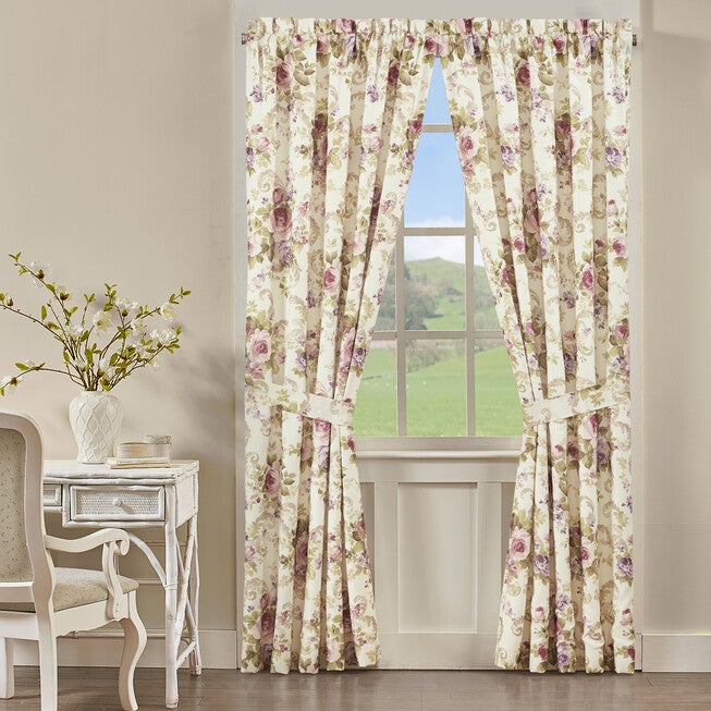 Chambord 84 Inch Window Panel Pair, LAVENDER, hi-res image number 0