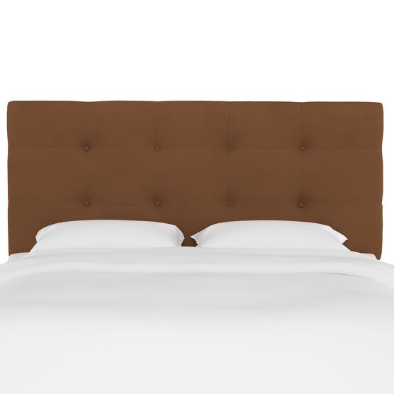 Microsuede Tufted Headboard, , on-hover image number null