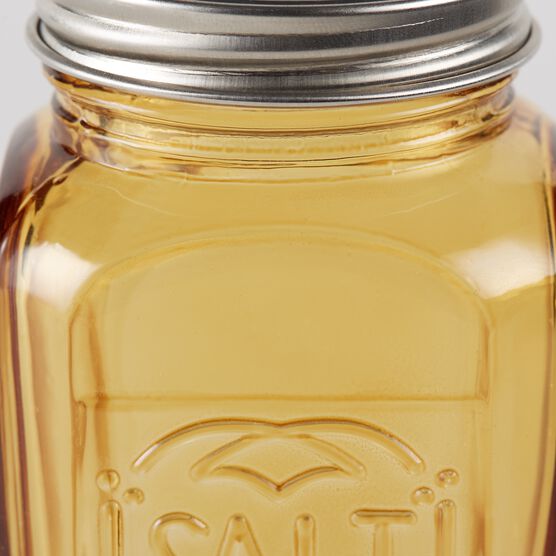 Retro Glass Salt & Pepper Set - Amber, , alternate image number null