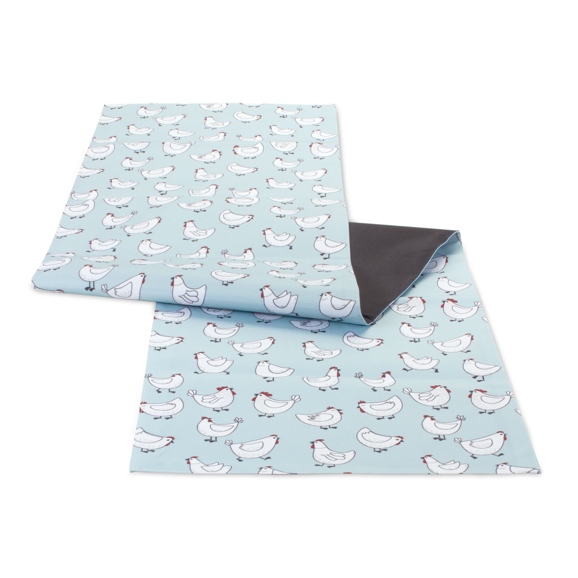 Table Runner 72 inchesL x 16 inchesW Polyester, BLUE/WHITE/RED, hi-res image number 0