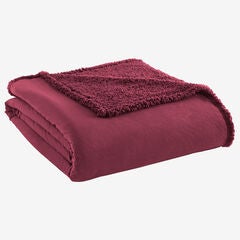Micro Flannel® Reverse to Sherpa Blanket