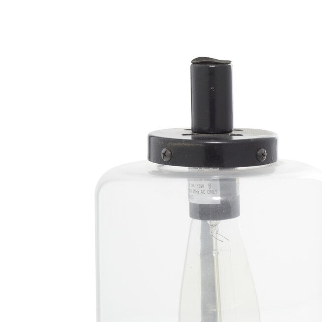Black Metal Traditional Table Lamp, , alternate image number null