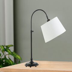 22-28" Oil Rubbed Bronze Metal Table Lamp