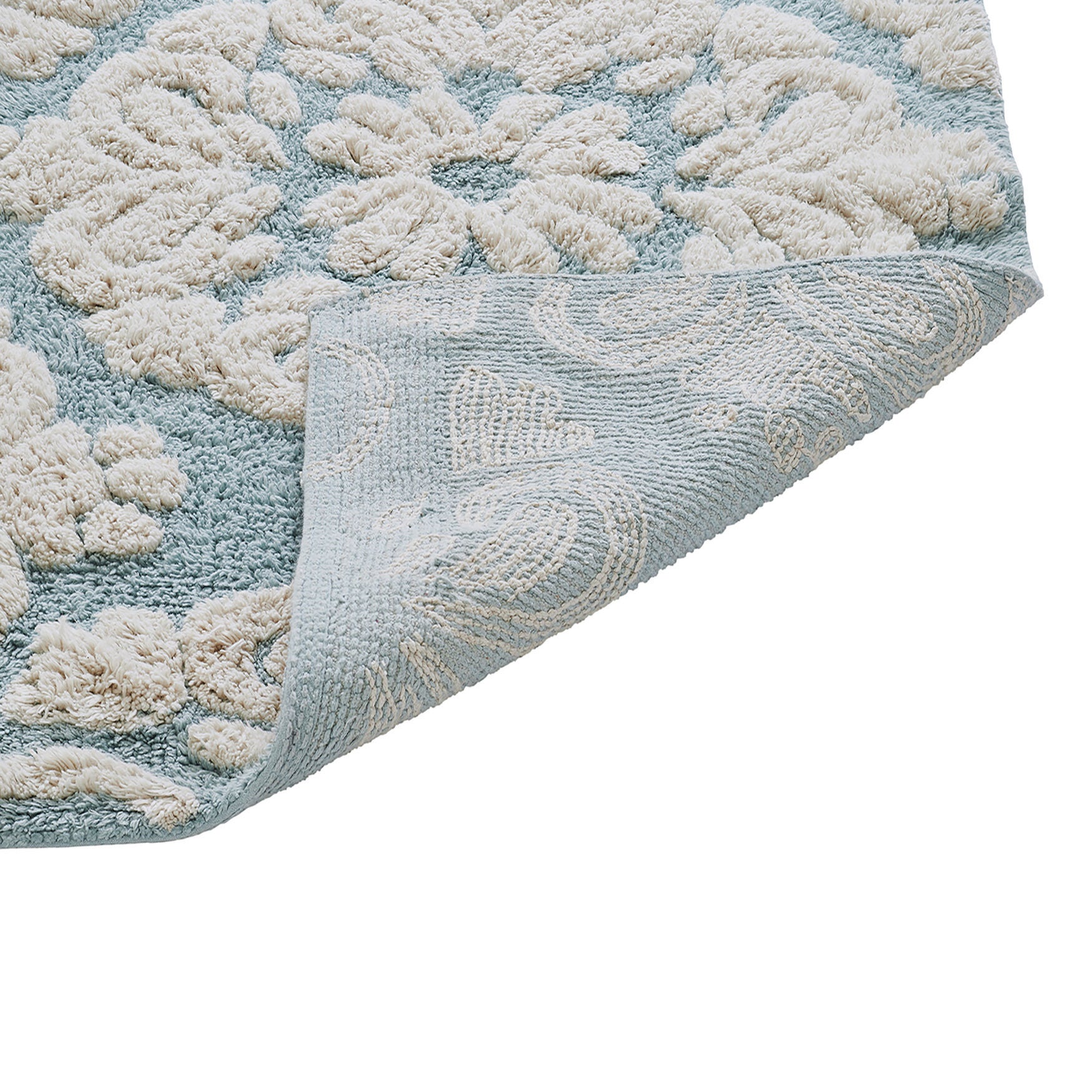 Medallion Collection 100% Cotton 3 Piece (17 inches X 24 inches | 20 inches X 20 inches | 21 inches X 34 inches) Bath Rug Set, , alternate image number 2