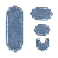 Allure 4 Piece Set Bath Rug Collection