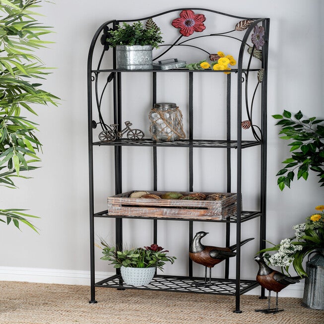 Black Iron Traditional Baker'S Rack, , alternate image number 7
