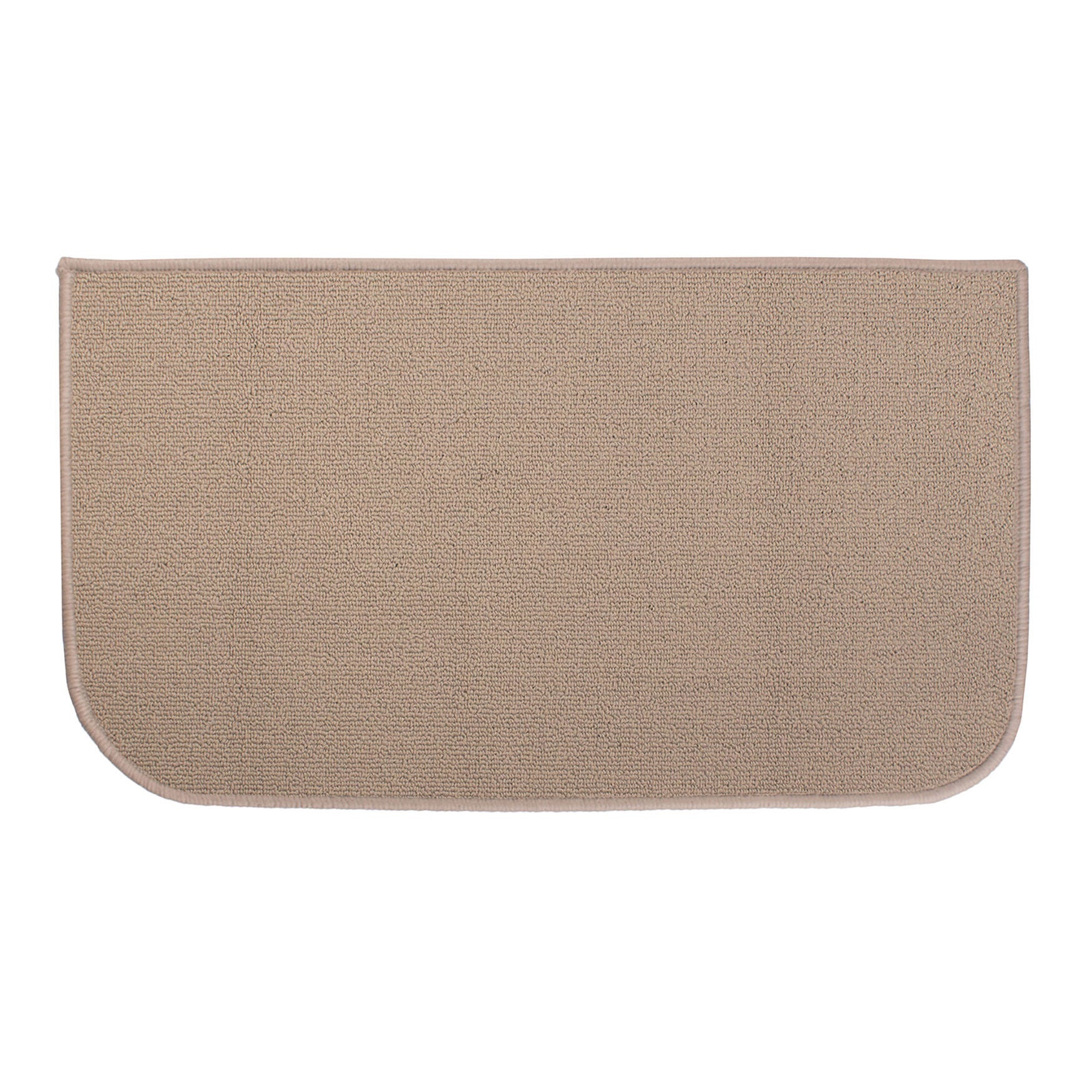 Solid Accent Rug, BEIGE, hi-res image number 0