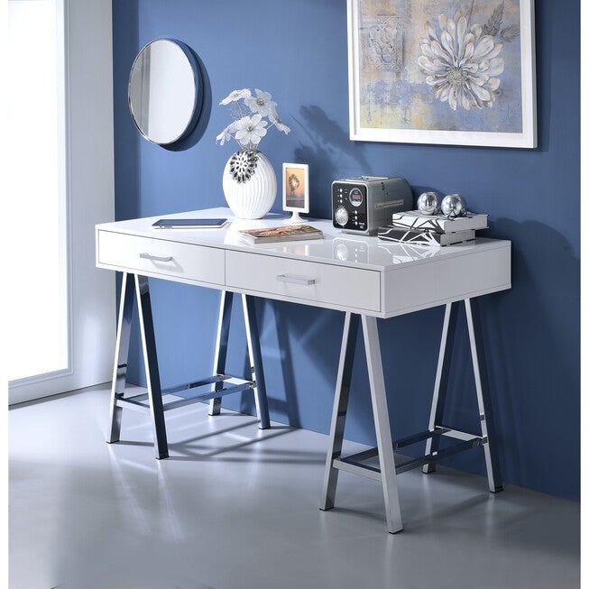 Built-In Usb Port Writing Desk, , alternate image number 8