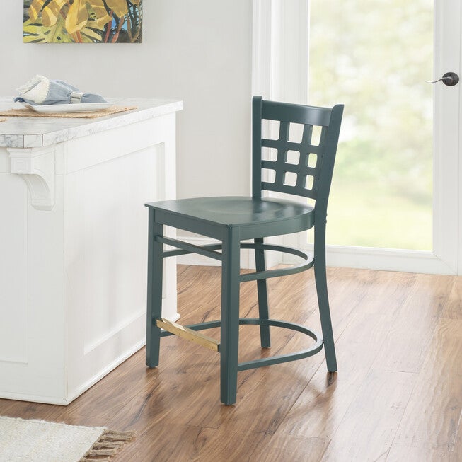 Lola Counter Stool Green Set of 2, , alternate image number 7