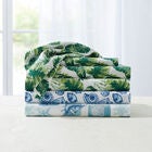 Coastal Printed Microfiber Sheet Set, , on-hover image number null
