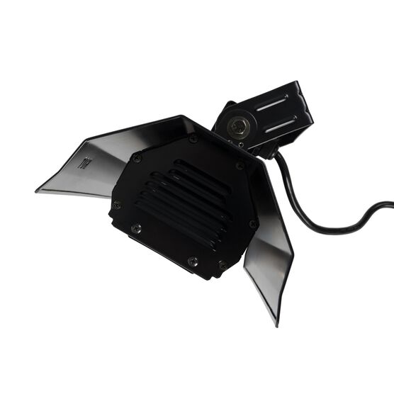 Black Steel Wall Mounted Infrared Patio Heater, , alternate image number null