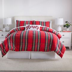 Yarn Dyed Flannel 4-Pc. Comforter Set