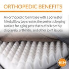 Pillow-Top Ortho Pet Lounger, , on-hover image number null