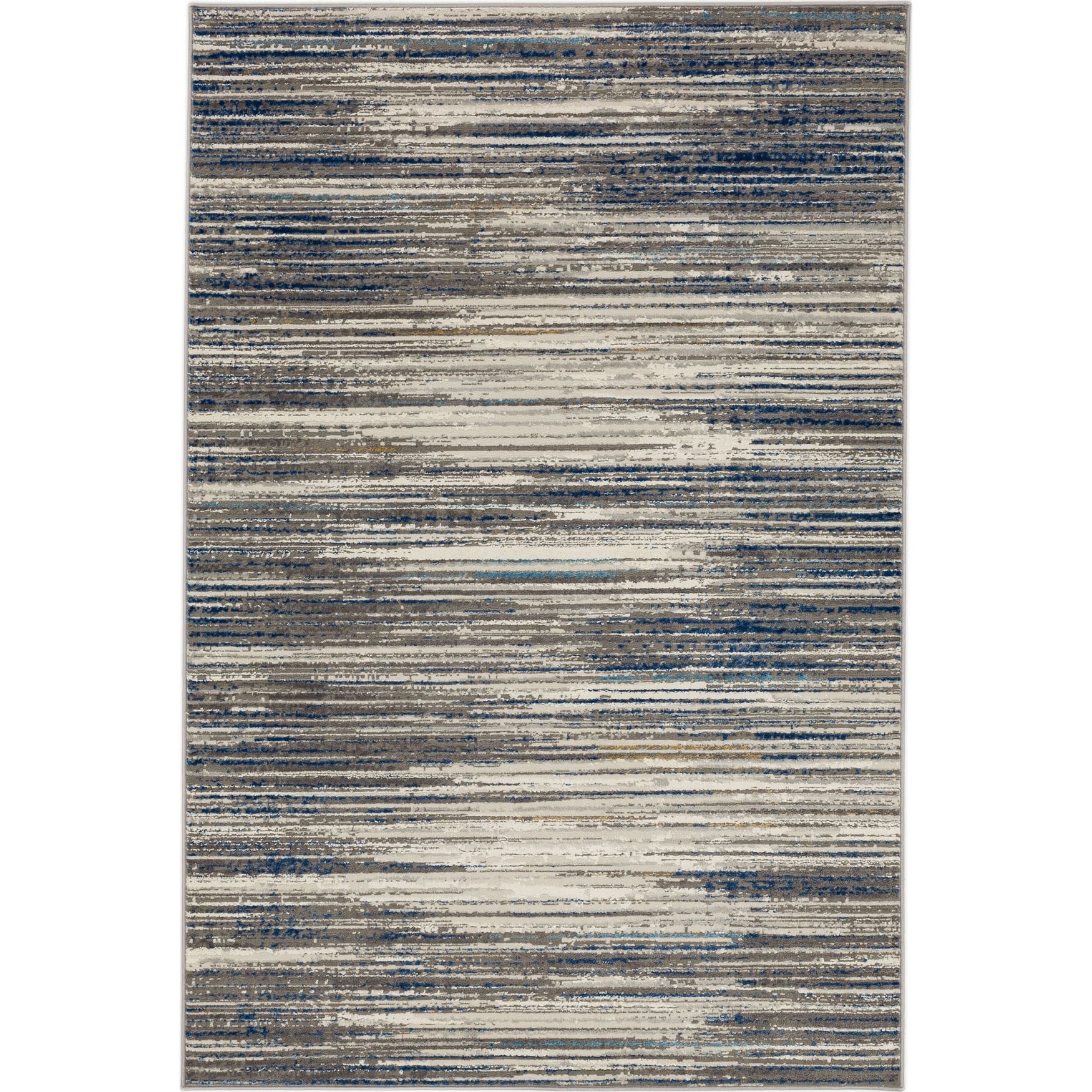 Furie Stripe Area Rug, GREY DARK BLUE, hi-res image number 0