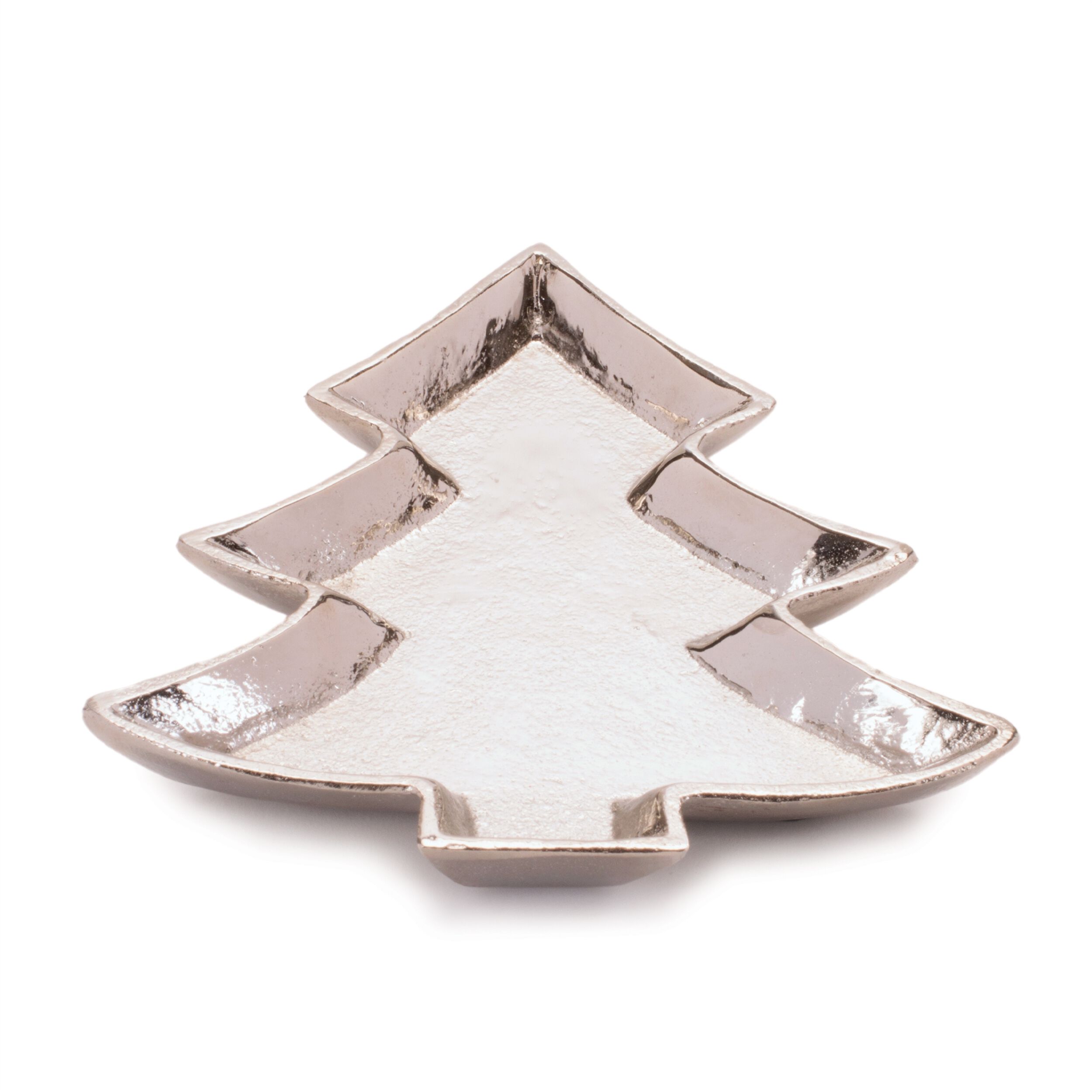 Metal Pine Tree Trinket Tray (Set of 2), GOLD, alternate image number 4