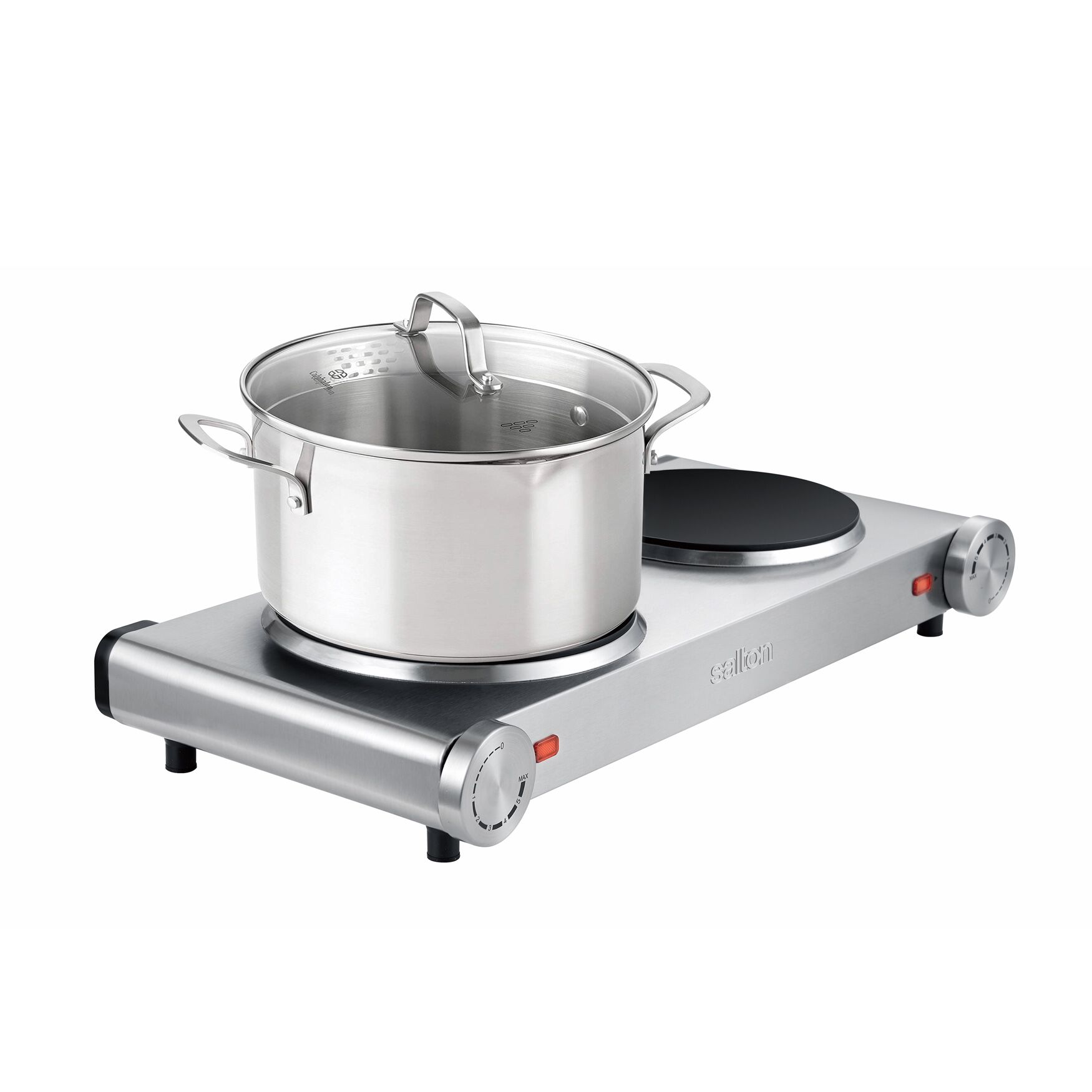 Infrared Cooktop - Double Burner, , on-hover image number 1