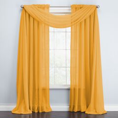 BH Studio Sheer Voile Scarf Valance