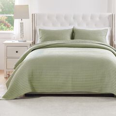 Greenland Home Fashions Vineyard Finely Stitched Quilt Set