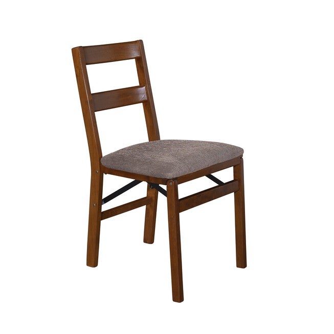 Classic Back Wood Folding Chairs, Set Of 2, FRUITWOOD, hi-res image number 0