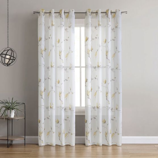 Habitat Symphony Indoor Single Grommet Curtain Panel, , alternate image number null