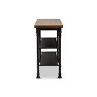Velera Vintage Wood Metal Kitchen Storage Shelf Unit Furniture, , alternate image number null