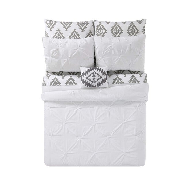Pueblo Pleated Bed In A Bag, , on-hover image number null