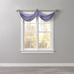 BH Studio Room-Darkening Waterfall Grommet Valance