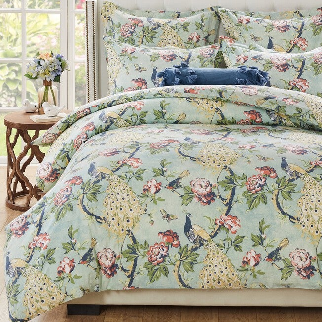 Pavona 100% Cotton Duvet Cover Set, , on-hover image number null