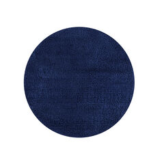 Micro Plush Collection 100% Polyester 30" Round Bath Rug