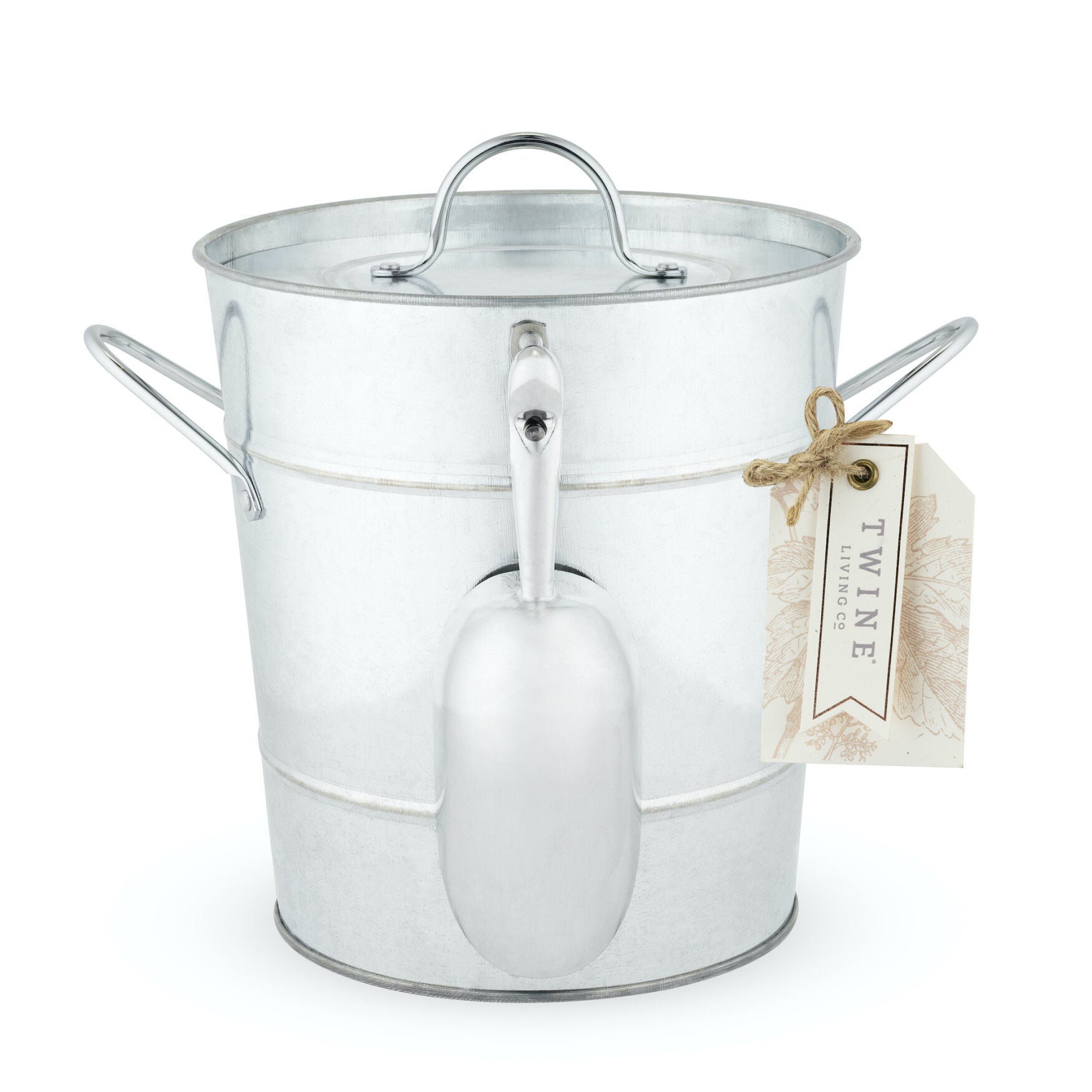 Galvanized Metal Ice Bucket, , alternate image number 7