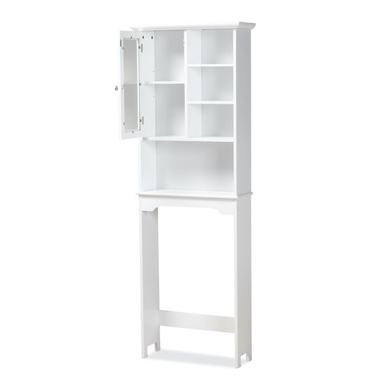 Campbell Wood Over The Toilet Bathroom Storage Cabinet Furniture, , on-hover image number null