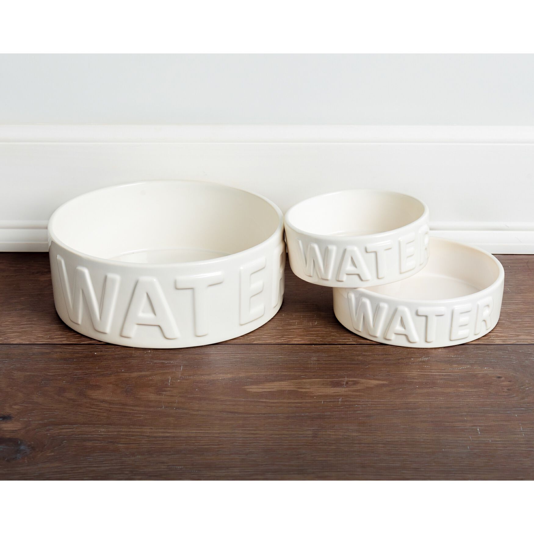 Set Of Two Classic Water Pet Bowls Pet, , on-hover image number 1