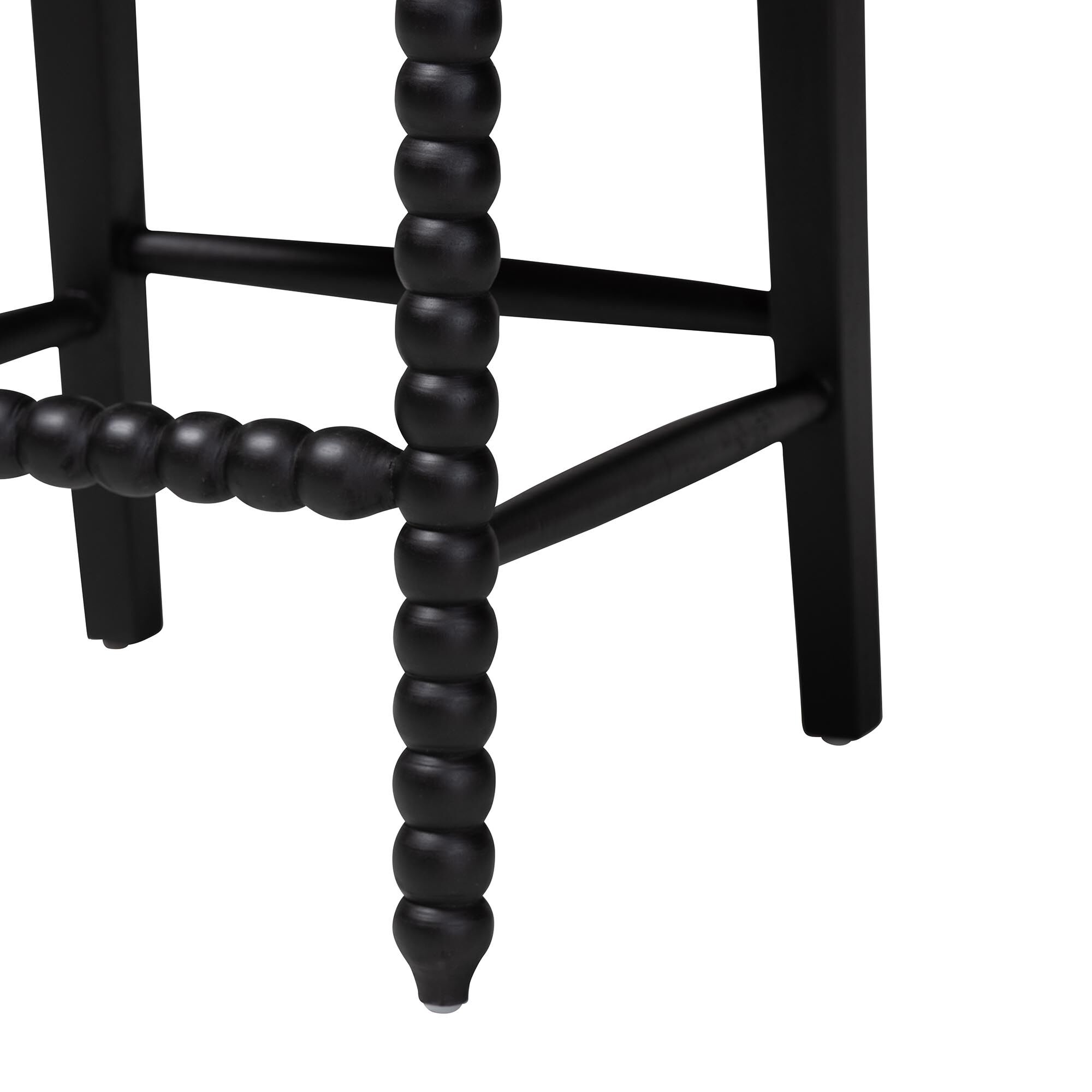 Deya Bobbin Counter Stool, BLACK, alternate image number 6