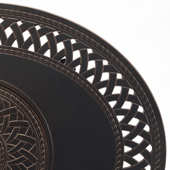 James Aluminum Oval LPG/NG Fire Pit, , alternate image number null