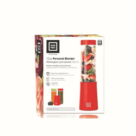 Euro Cuisine Portable Blender for Shakes and Smoothies, , alternate image number null