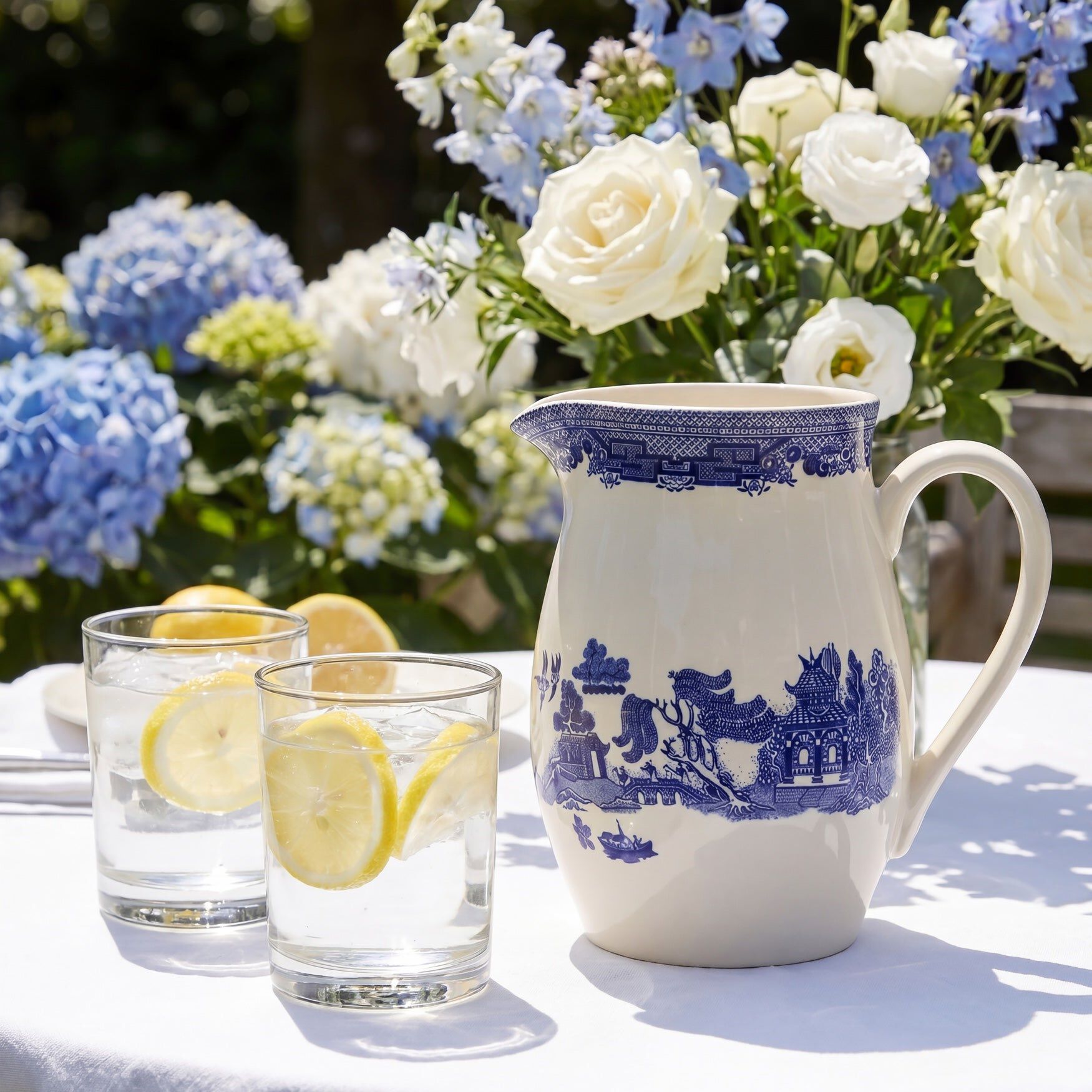 Water Pitcher, BLUE, hi-res image number 0