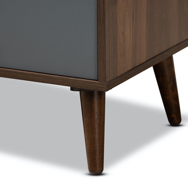 Garrick Two-Tone Wood 1-Drawer Tv Stand Furniture, , alternate image number 6