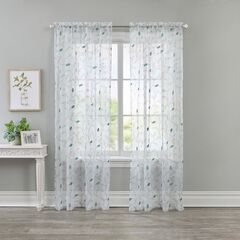 Allover Embroidered Voile Panel