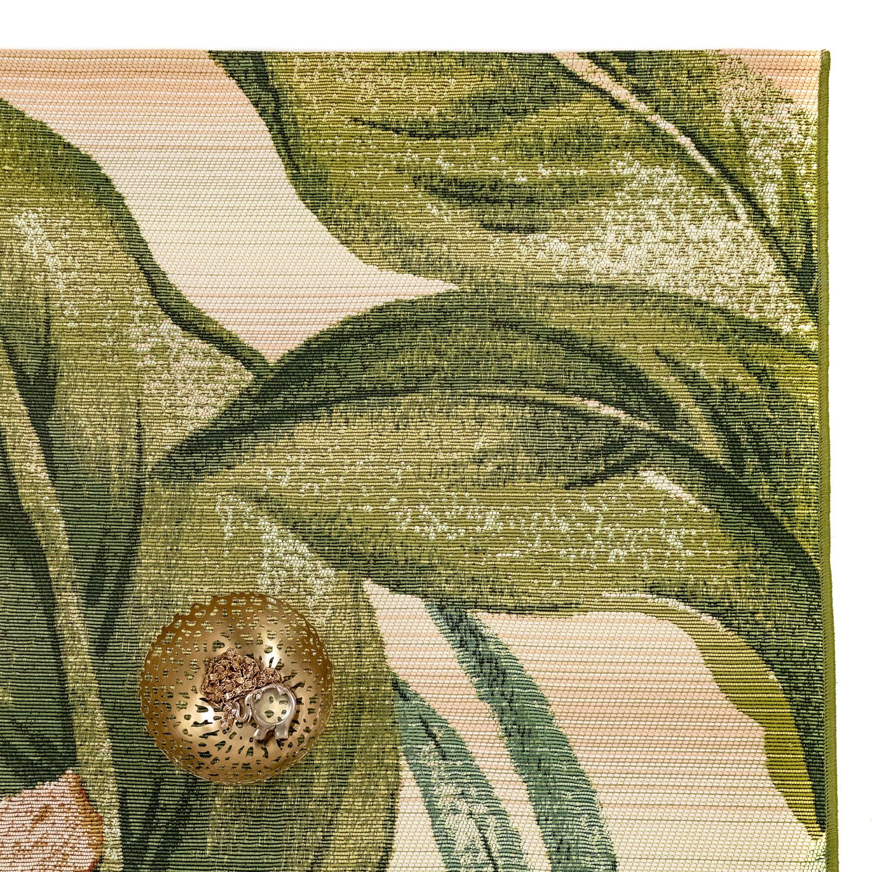 Liora Manne Marina Tropical Leaf Indoor/Outdoor Rug 23 inchesX7 feet 6 inches, , alternate image number 5